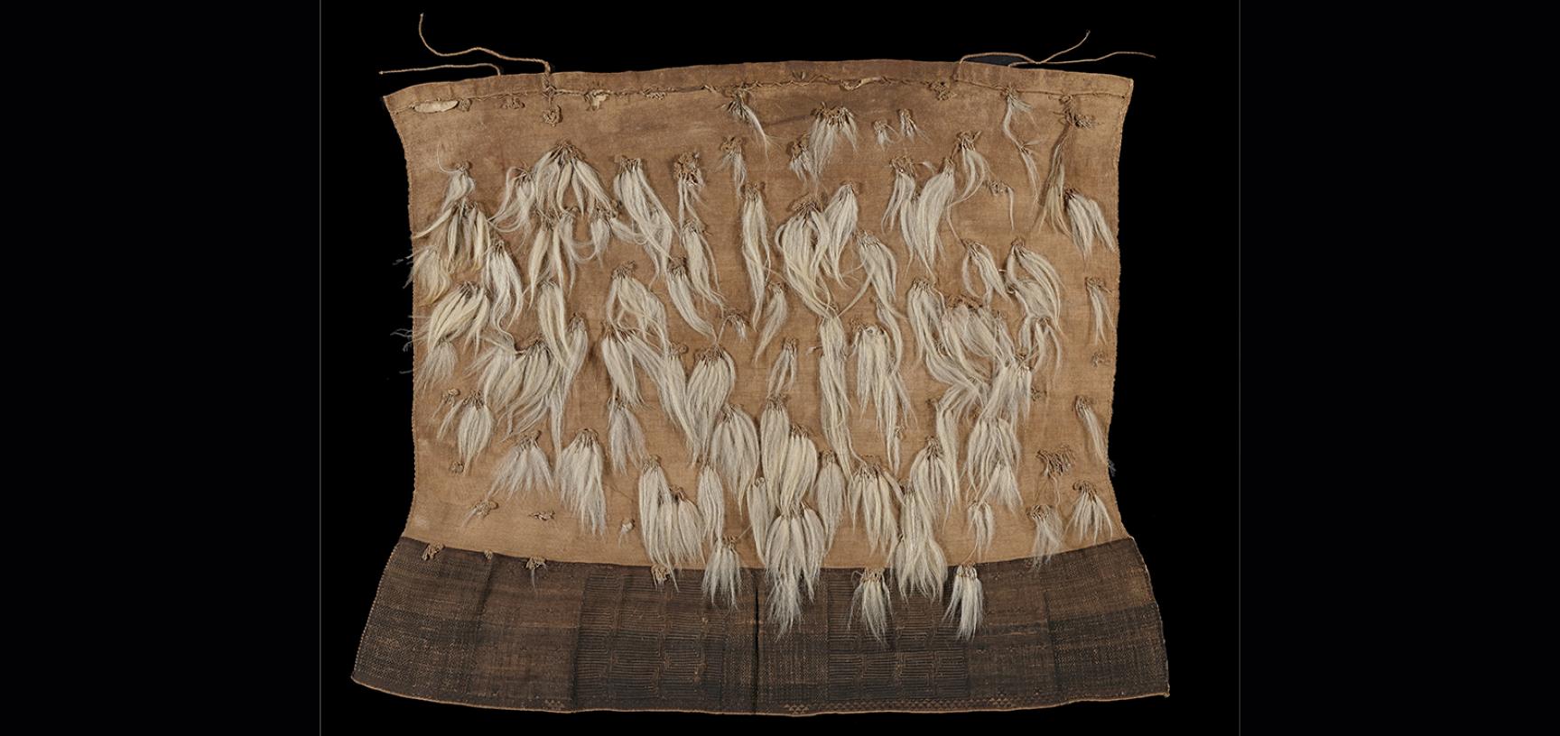 Dog hair cloak (1886.21.19)