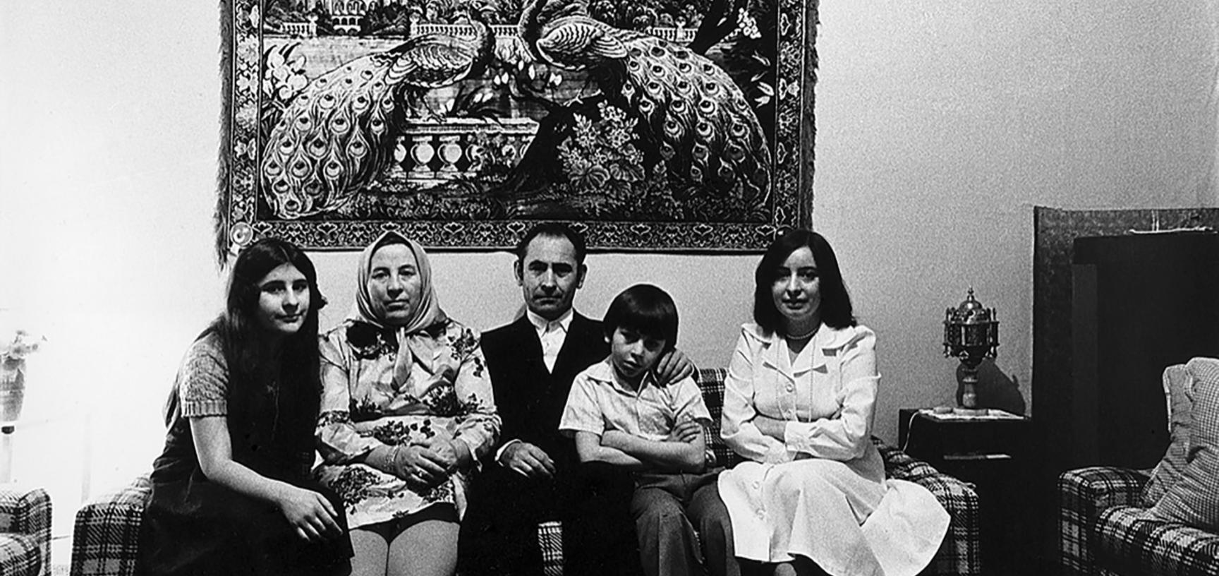 Turkish immigrants family photo