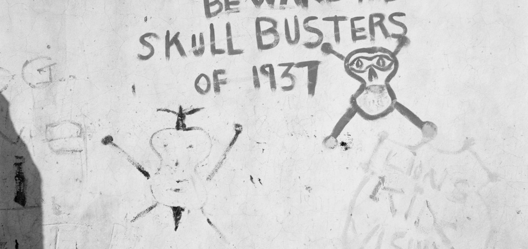 Skull Busters. Bo-Kaap, Cape Town, South Africa. Photograph by Bryan Heseltine. Circa 1949–1952. (Copyright Bryan Heseltine)