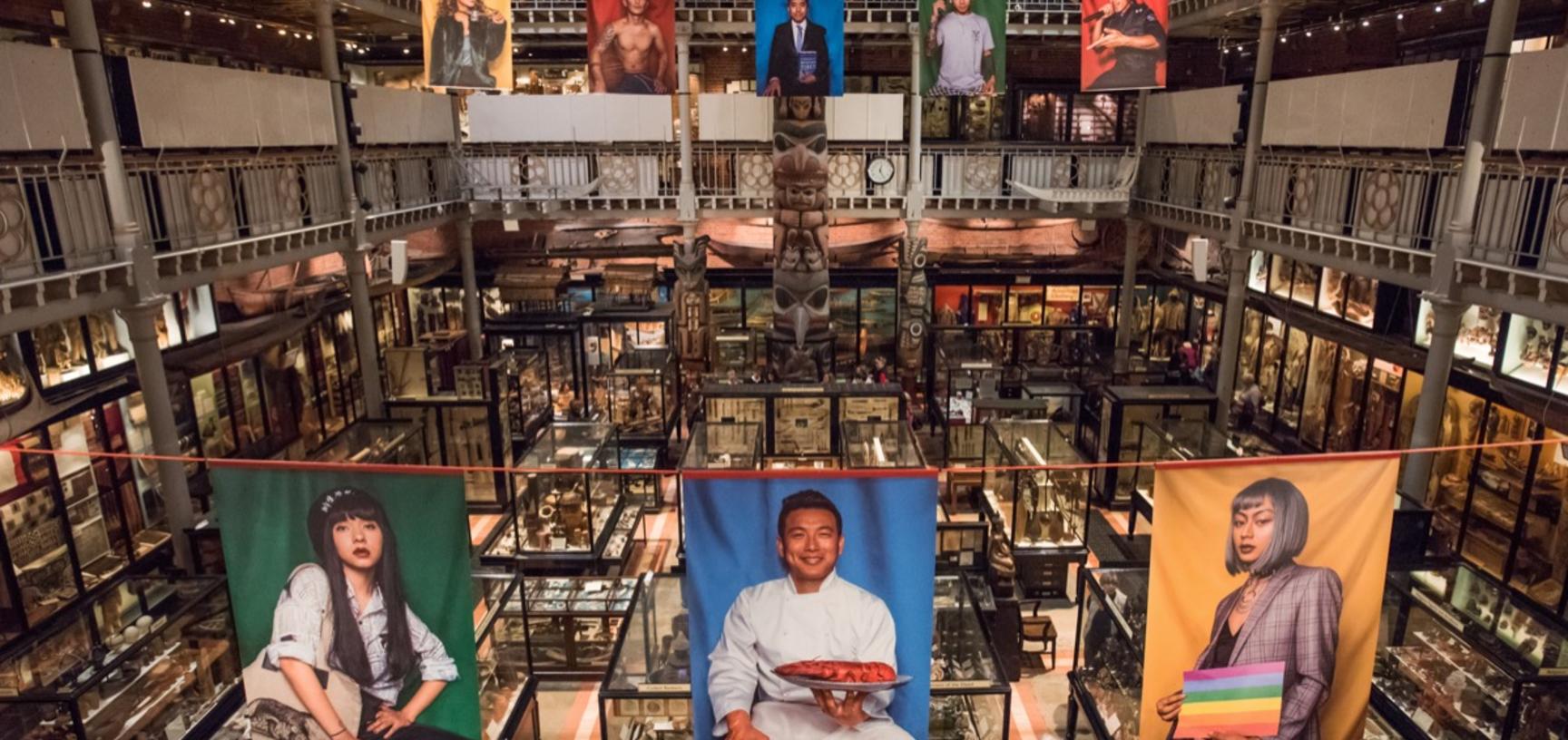 Exhibition overview at Pitt Rivers Museum