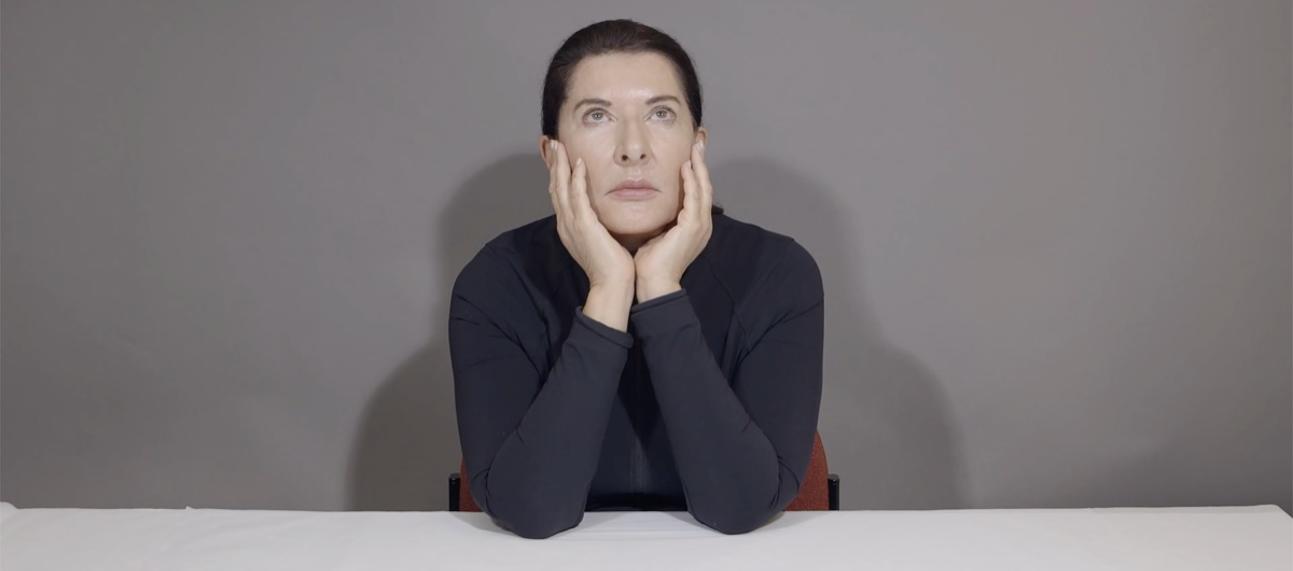 Still from the video ‘Presence and Absence’, Marina Abramović, 2022.