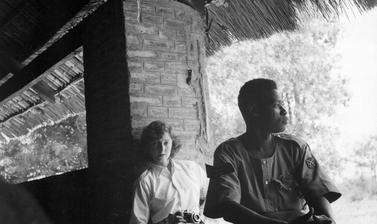 Photo of Jean Buxton in South Sudan