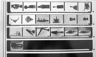 Contact sheet from the collection of the Ethnographic Museum of Guinea-Bissau.