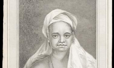 Woman of the Marquesas Islands (name unknown), engraved for publication by John Hall after an original drawing by William Hodges. (Copyright Pitt Rivers Museum, University of Oxford. Accession Number: 2013.28.135)