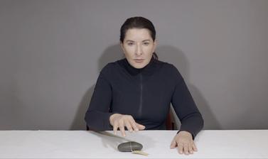 Still from the video ‘Presence and Absence’, Marina Abramović, 2022.