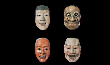 Masks: top row 1884.114.31, .22; bottom row 118.114.45, .12