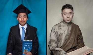 Double photo portrait of Darig Thokmay.
