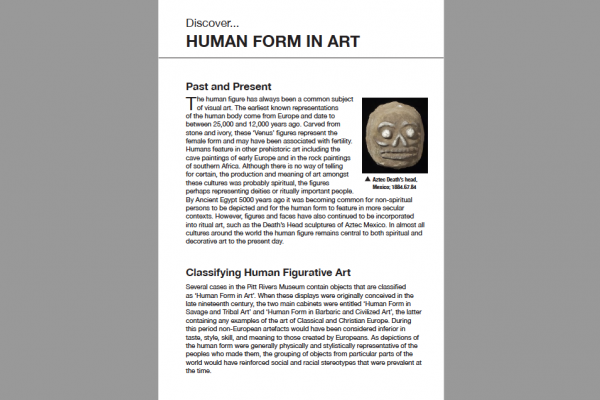 human form in art