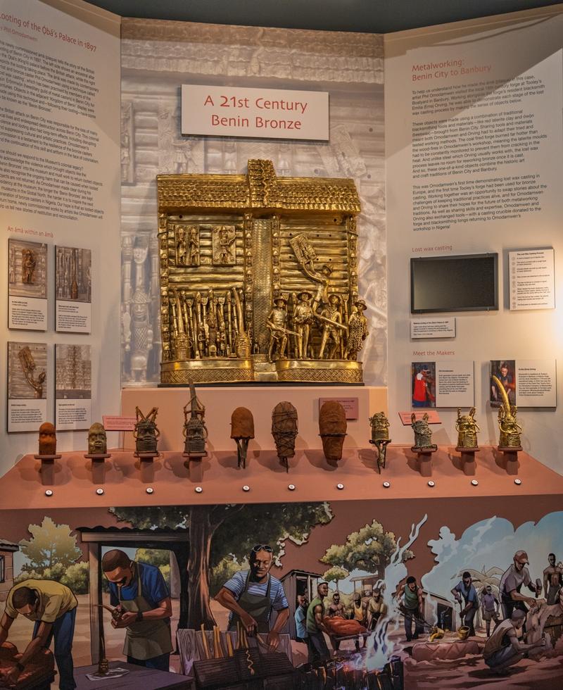 a 21st century benin bronze