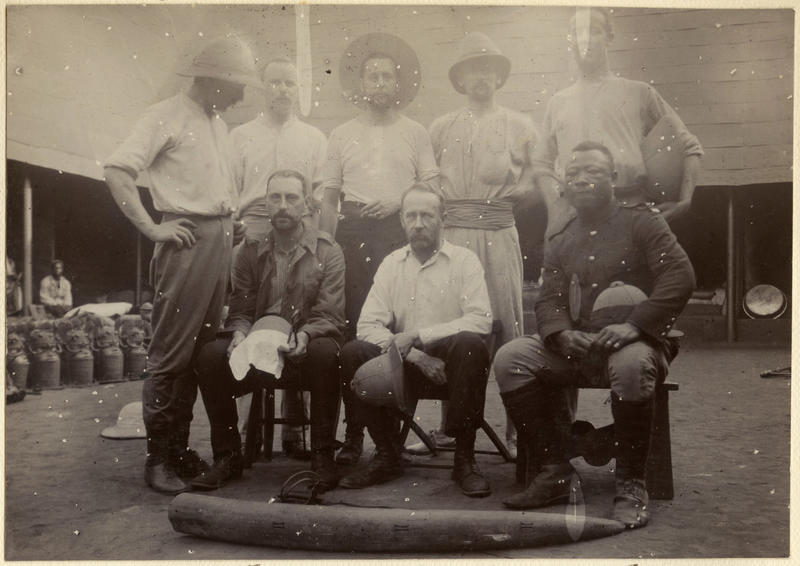 British soldiers in Benin City, 1897 [2019.32.2.54]