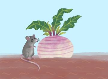 Mouse and giant turnip